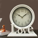 Relógio Despertador Retrô Silencioso para Mesa de Cabeceira Offertaza