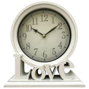 Relógio Despertador Retrô Silencioso para Mesa de Cabeceira Offertaza