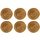 Sousplat de Bambu - Kit 6 Unidades | Elegância e Sustentabilidade