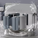 Suporte de Vassoura Adesivo de Parede em Aço Inox com Gancho Offertaza