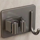 Suporte de Vassoura Adesivo de Parede em Aço Inox com Gancho Offertaza