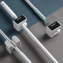 Suporte de Vassoura e Rodo com Adesivo de Parede Ajustável Offertaza