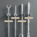 Suporte de Vassoura e Rodo com Adesivo de Parede Ajustável Offertaza