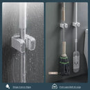 Suporte de Vassoura e Rodo com Adesivo de Parede Ajustável Offertaza