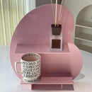 Suporte Organizador de Mesa em Acrílico com Dupla Camada Offertaza