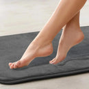 Tapete Antiderrapante de Veludo com Espuma para Banheiro Offertaza