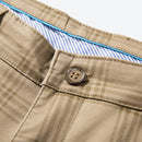 Calça Masculina Casual Xadrez Listrada - Offertaza