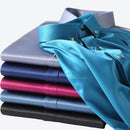 Camisa Social Slim Masculina em Seda Gelo - Offertaza