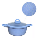 Jogo de Panelas 5 Peças Revestido em Cerâmica Granito Antiaderente – Ideal para Todos os Fogões