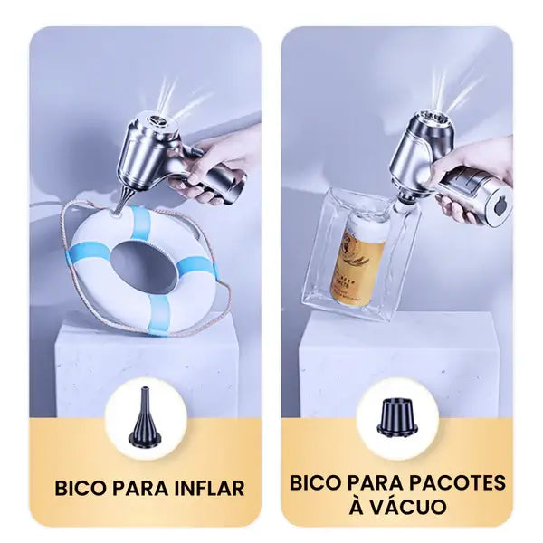 COMPRE 1 LEVE 2 - Aspirador de Pó Portátil 4 em 1 Master Cleaner®
