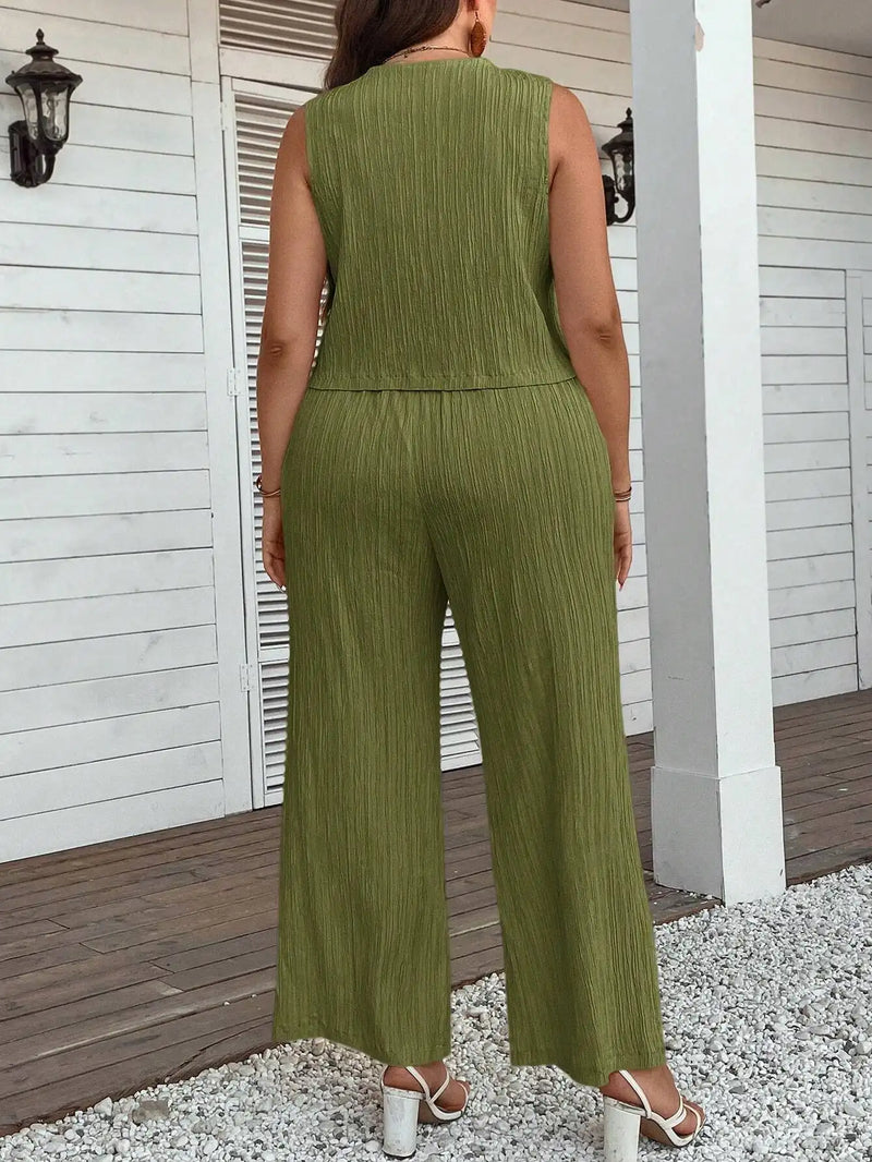 Conjunto Plus Size Geórgia (2 Peças) - Essenza
