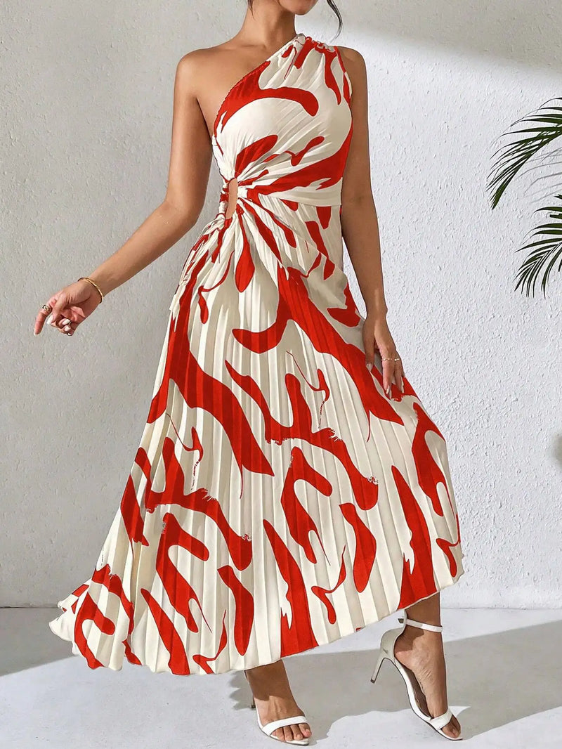 Vestido Midi Assimétrico Chanely - Essenza