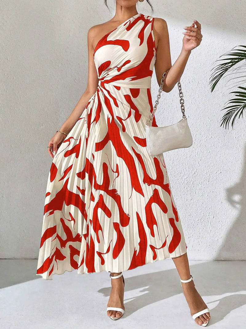 Vestido Midi Assimétrico Chanely - Essenza