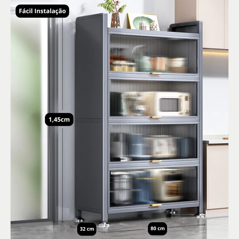 Armário Multifuncional ProLine – Organização Prática + Compre 1 Leve 2 + Frete Grátis
