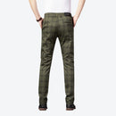 Calça Masculina Casual Xadrez Listrada - Offertaza