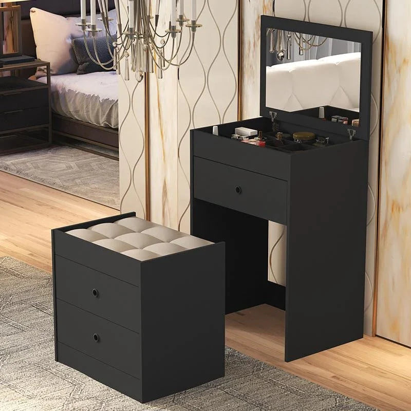 Penteadeira Smart com 3 Gavetas – Praticidade e Estilo + Compre 1 Leve 2 + Banco de Brinde