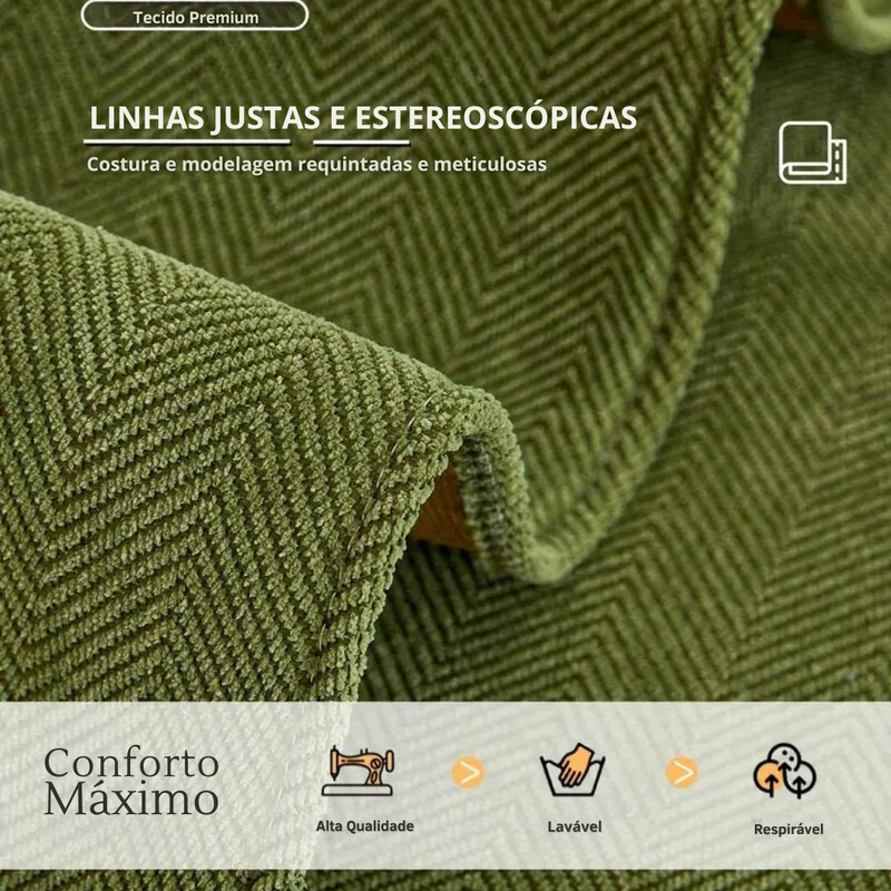 Protetor Impermeável para Sofá – Máximo Conforto + Compre 1 Leve 2 + Brinde: 2 Fronhas Premium
