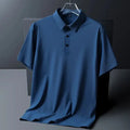 Camisa Polo Premium em Seda Gelo - Tecnologia Anti Amassado - Offertaza