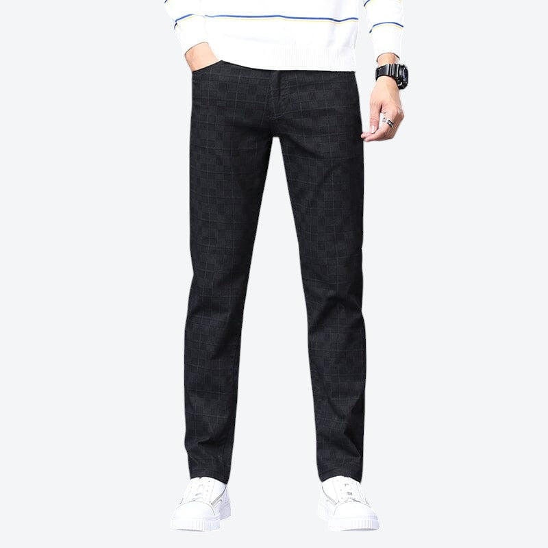 Calça Masculina Casual Xadrez - Offertaza