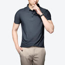 Camisa Polo Premium em Seda Gelo - Tecnologia Anti Amassado - Offertaza