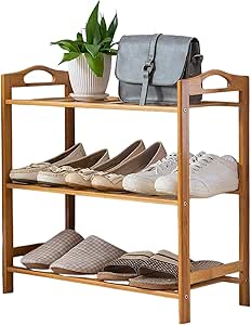 Armário de Sapatos de Bambu + 1 Ano de Garantia