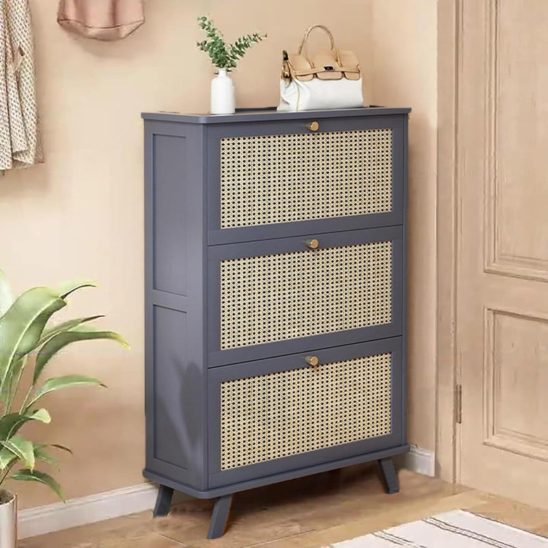 Armário de Bambu + Estante Grátis – Organize com Estilo Natural