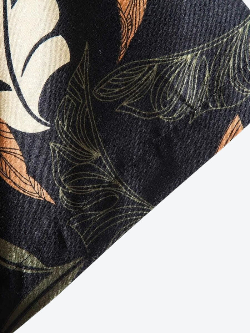 Camisa Manga Curta Flora - Offertaza