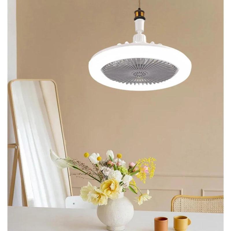 (COMPRE 1 LEVE 2) Luminária LED com Ventilador - OFERTA MÊS DO CONSUMIDOR