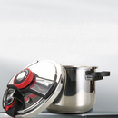 Panela de Pressão TurboChef Aço Inoxidável – À Prova de Explosões + Compre 1, Leve 2 + Brinde: Kit Utensílios