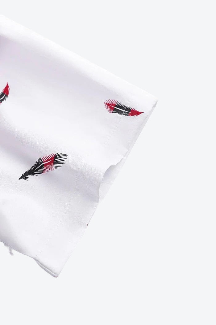 Camisa Manga Curta Estampada Freedon - Offertaza