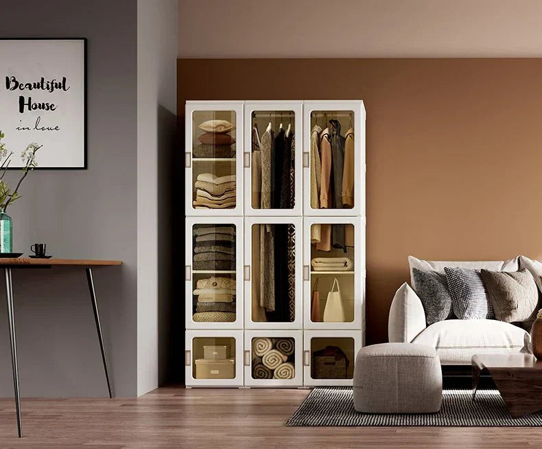 Closet Dobrável Inteligente + Sapateira Grátis – Praticidade em Qualquer Espaço