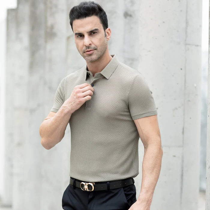 Camisa Polo Premium Virtuo Prime - Tecnologia Anti Amassado - Offertaza