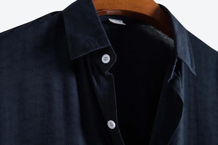 Camisa Manga Curta Lisa Hombre - Offertaza