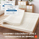 Colchão de Látex Ortopédico + 2 Travesseiros Grátis – Conforto de Qualidade Superior