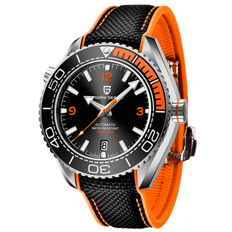 Relógio Masculino Pagani Design Clermont Orange