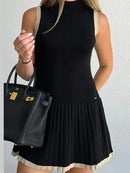 Vestido Curto Modern Gola Alta - Essenza