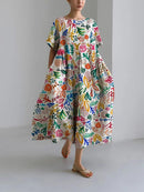 Vestido Longo Retro Lucie - Essenza