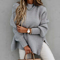 Suéter Feminino de Tricô Oversized  - Essenza