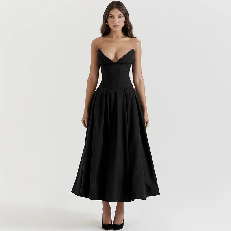 Vestido Longo Tomara que Caia Elegante - Ideal para Eventos Especiais - Essenza