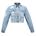 Jaqueta Jeans Feminina - - Essenza