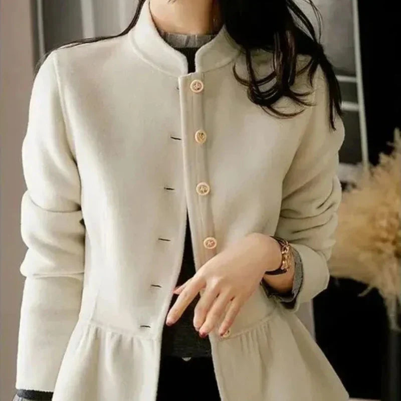 Casaco Feminino Elegance em Lã - Essenza