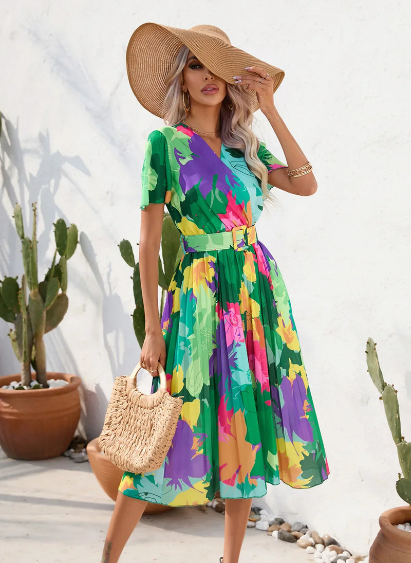 Vestido Feminino Soltinho Midi Florence - Essenza