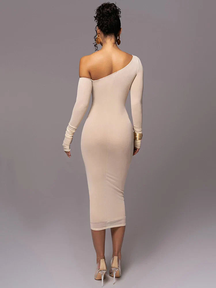 Vestido Midi Elegance Feminino - Essenza
