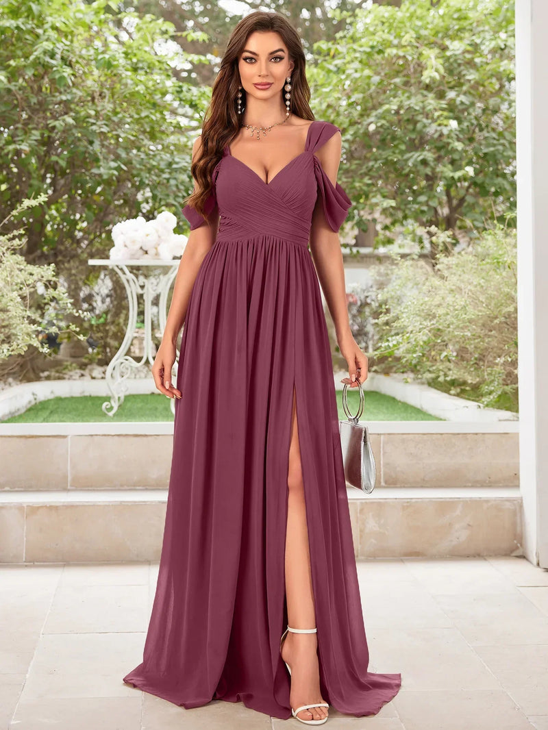 Vestido Longo Elegante Feminino Yasmin - Essenza