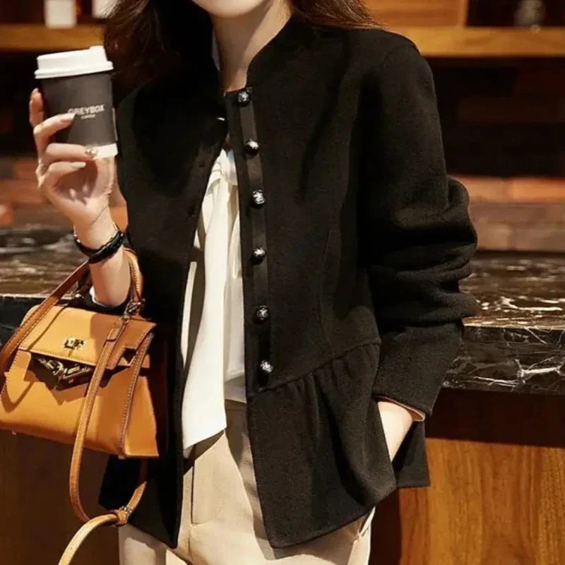 Casaco Feminino Elegance em Lã - Essenza
