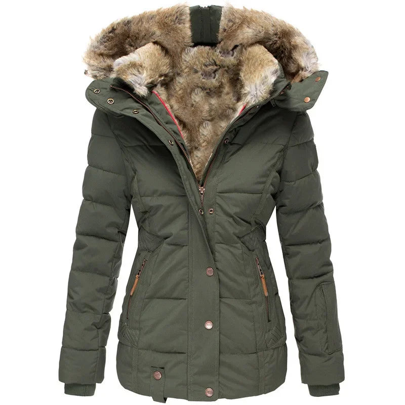 Jaqueta Feminina Puffer Forrada Ashley - Essenza