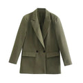 Blazer Feminino Alfaiataria Oversized Elegante - Essenza