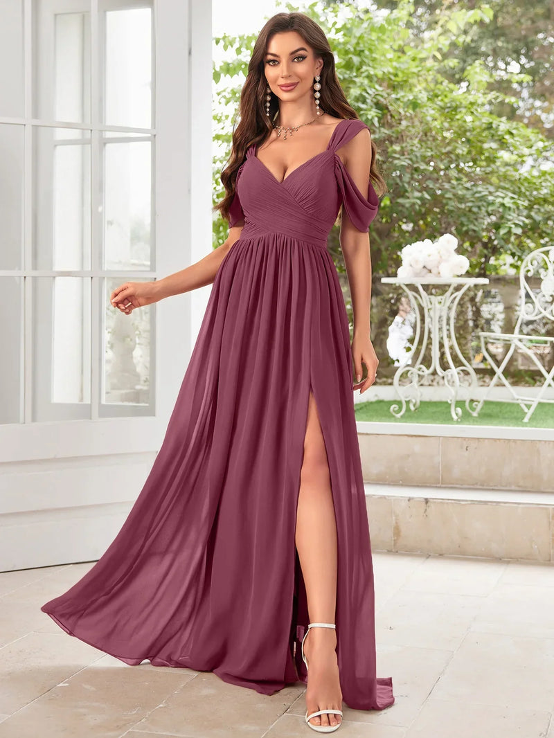 Vestido Longo Elegante Feminino Yasmin - Essenza