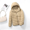 Jaqueta Feminina Puffer com Capuz - Essenza