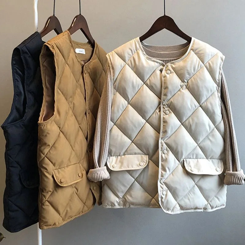 Colete Acolchoado Feminino de Inverno Elizabeth - Essenza